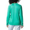 Columbia Women’s Tidal Tee II Long Sleeve Hoodie(Circuit Heather/White Logo)