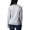 Columbia Women’s Tidal Tee II Long Sleeve Hoodie(Cirrus Grey/Electric Turquoise Logo)