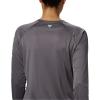 Columbia Women’s Tidal Tee II Long Sleeve Hoodie(City Grey/New Mint Logo)