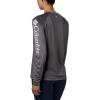 Columbia Women’s Tidal Tee II Long Sleeve Hoodie(City Grey/New Mint Logo)