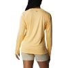 Columbia Women’s Tidal Tee II Long Sleeve Hoodie(Cocoa Butter Heather/White Logo)