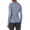 Columbia Women’s Tidal Tee II Long Sleeve Hoodie(Collegiate Navy Heather/White Logo)