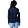Columbia Women’s Tidal Tee II Long Sleeve Hoodie(Collegiate Navy/White Logo)
