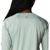 Columbia Women’s Tidal Tee II Long Sleeve Hoodie(Cool Green Heather/White Logo)
