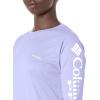 Columbia Women’s Tidal Tee II Long Sleeve Hoodie(Fairytale/White Logo)