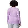Columbia Women’s Tidal Tee II Long Sleeve Hoodie(Hydrangea/Black Logo)
