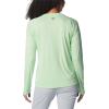 Columbia Women’s Tidal Tee II Long Sleeve Hoodie(Key West/Peach Fizz Logo)