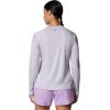 Columbia Women’s Tidal Tee II Long Sleeve Hoodie(Lavender Pearl/Hydrangea Logo)