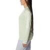 Columbia Women’s Tidal Tee II Long Sleeve Hoodie(Light Lime Heather/White Logo)
