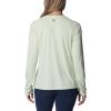 Columbia Women’s Tidal Tee II Long Sleeve Hoodie(Light Lime/White Logo)