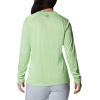 Columbia Women’s Tidal Tee II Long Sleeve Hoodie(Lime Glow Heather/Gulf Stream Logo)