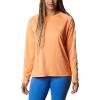 Columbia Women’s Tidal Tee II Long Sleeve Hoodie(Lime Glow/White Logo)