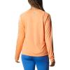 Columbia Women’s Tidal Tee II Long Sleeve Hoodie(Lime Glow/White Logo)