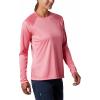 Columbia Women’s Tidal Tee II Long Sleeve Hoodie(Lychee/White Logo)