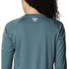 Columbia Women’s Tidal Tee II Long Sleeve Hoodie(Metal/Safari Logo)