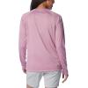 Columbia Women’s Tidal Tee II Long Sleeve Hoodie(Minuet Heather/White Logo)