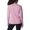 Columbia Women’s Tidal Tee II Long Sleeve Hoodie(Minuet/Tiki Pink Logo)