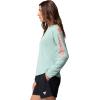 Columbia Women’s Tidal Tee II Long Sleeve Hoodie(Misty Jade/Melonade Logo)