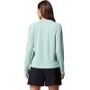 Columbia Women’s Tidal Tee II Long Sleeve Hoodie(Misty Jade/Melonade Logo)