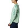 Columbia Women’s Tidal Tee II Long Sleeve Hoodie(New Mint/Waterfall Logo)