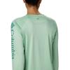 Columbia Women’s Tidal Tee II Long Sleeve Hoodie(Orange Blast/White Logo)