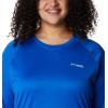 Columbia Women’s Tidal Tee II Long Sleeve Hoodie(Pink Pop/Riptide Logo)