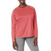 Columbia Women’s Tidal Tee II Long Sleeve Hoodie(Red Lily Heather/White Logo)