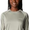 Columbia Women’s Tidal Tee II Long Sleeve Hoodie(Sea Wave/White Logo)
