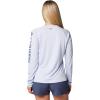 Columbia Women’s Tidal Tee II Long Sleeve Hoodie(Snowdrift/Nocturnal Logo)