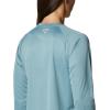 Columbia Women’s Tidal Tee II Long Sleeve Hoodie(Storm Heather/Bright Nectar)