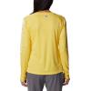Columbia Women’s Tidal Tee II Long Sleeve Hoodie(Sun Glow/White Logo)