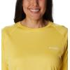 Columbia Women’s Tidal Tee II Long Sleeve Hoodie(Sun Glow/White Logo)