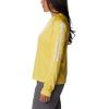 Columbia Women’s Tidal Tee II Long Sleeve Hoodie(Sun Glow/White Logo)