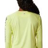 Columbia Women’s Tidal Tee II Long Sleeve Hoodie(Sunnyside/City Grey Logo)
