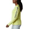 Columbia Women’s Tidal Tee II Long Sleeve Hoodie(Sunnyside/City Grey Logo)