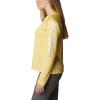 Columbia Women’s Tidal Tee II Long Sleeve Hoodie(Sweet Corn/White Logo)