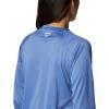 Columbia Women’s Tidal Tee II Long Sleeve Hoodie(Tanzanite Heather/Cirrus Grey)