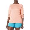 Columbia Women’s Tidal Tee II Long Sleeve Hoodie(Tiki Pink/White Logo)