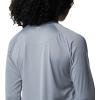Columbia Women’s Tidal Tee II Long Sleeve Hoodie(Trade Winds Grey/Light Juice Logo)