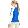 Columbia Women’s Tidal Tee II Long Sleeve Hoodie(Vivid Blue  White)