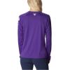 Columbia Women’s Tidal Tee II Long Sleeve Hoodie(Vivid Purple/White Logo)