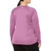 Columbia Women’s Tidal Tee II Long Sleeve Hoodie(Wild Fuchsia Heather/White)