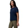 Columbia Women’s Wild Springs Short Sleeve(Collegiate Navy)