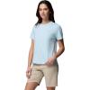 Columbia Women’s Wild Springs Short Sleeve(Marine Light)