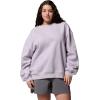 Columbia womens Aldermore Crew(Lavender Pearl)