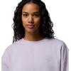 Columbia womens Aldermore Crew(Lavender Pearl)