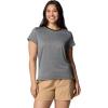 Columbia Women’s Bluevista Hill Short Sleeve Crew(Black Heather)