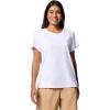 Columbia Women’s Bluevista Hill Short Sleeve Crew(White)
