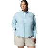 Columbia Women’s PFG Tamiami II Long Sleeve Fishing Shirt, Marine Light, Medium