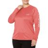 Red Hibiscus Heather/White Logo